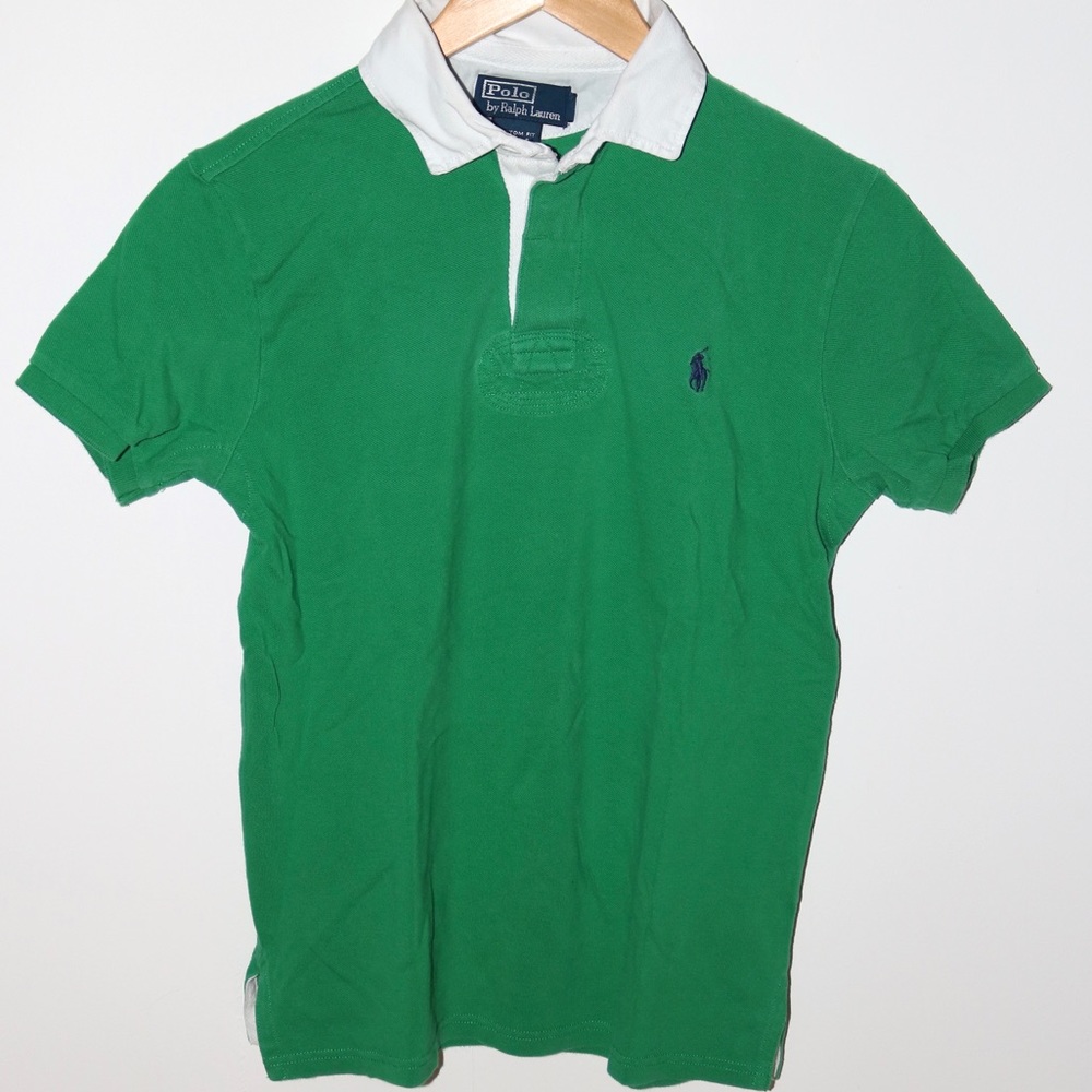 Ralph Lauren Green Polo Shirt - Picture 2 of 5